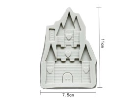 Molde silicona castillo